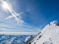 Gipfelhang : Schneeschuhtour Etzlihütte Piz Giuf Franz Grüter