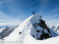 Gipfelfreuden : Schneeschuhtour Etzlihütte Piz Giuf Franz Grüter