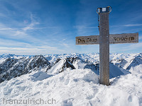 Piz Giuv : Schneeschuhtour Etzlihütte Piz Giuf Franz Grüter