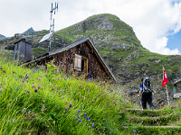 Sardonahütte SAC, 2158 m. : Piz Sardona