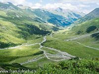 Blick zurück zur Alp Sardona. : Piz Sardona