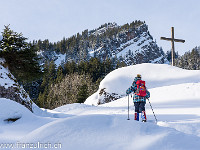 Das Regenflüeli im Eigental ist sozusagen unser Hausberg. Ob Sommer oder Winter, der Aufstieg via Rosenboden oder Alp Honegg ist immer ein Genuss. Im Hintergrund zeigt sich schon der Gipfelaufbau.