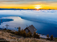 Sonnenaufgang beim Rifugio Al Legn. : Capanna Al Legn, Gridone