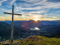 Sonnenaufgang um 7 Uhr 57 auf Rigi Kulm : Rigi