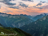 Blick Richtung Andermatt. : Rohrspitzli, Salbithütte