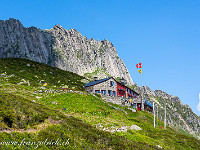 Salbithütte SAC (2103 m). : Rohrspitzli, Salbithütte