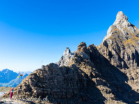 Auf dem Rot Grätli, 2549 m.