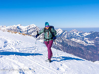 Es ist einfach schön, zu Fuss in der Natur unterwegs zu sein. : Schneeschuhtour Schilt