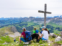 Auf dem Gipfel des Schibegütsch (2036 m). : Entlebuch, Schrattenfluh