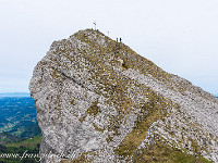 Der Hengst markiert mit 2092 m den höchsten Gipfel der Schrattenfluh. : Entlebuch, Schrattenfluh