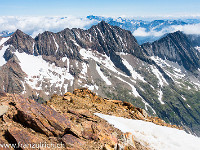 Fleckistock. : Fleckistock, Gipfel, Sustenhorn