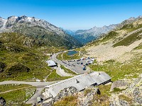 Am Mittag bin ich zurück beim Sustenpass und lasse mir im Berggasthaus das wohl verdiente Kotelett mit Nüdeli und Gemüse schmecken ... : Sustenlochspitz