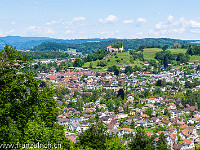 ... der Blick auf Lenzburg ist wirklich wunderschön. : Burg, Lenzburg