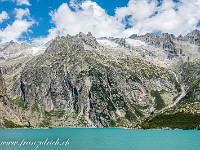 Diechtergletscher und Alpligletscher hoch über dem Gelmersee. : Tieralplistock