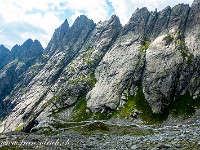 Die Gelmerhörner bieten unzählige alpine Kletterrouten. : Tieralplistock