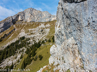 Hinten das Widderfeld. : Pilatus Tomlishorn Südgrat