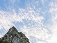 Wir steigen von der Bergstation der Golzernbahn hoch Richtung Oberchäsern, vorbei an der Alp Rösti.