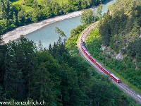 Fotohalt mit Blick in die Rheinschlucht. : WAVE Trophy 2018