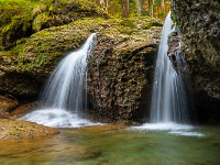 Wasserfälle am Wängibach. : Wasserfall, Wängibach