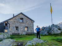 Sustlihütte SAC (2257 m) : Grassen Südwand