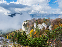 Blick von der Roggenflue. : Jura Herbst