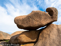 ... stehen manchmal auf wackligen Füssen. : Bretagne