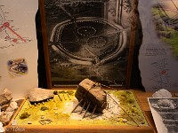 So stellt man sich im Museum bei Avebury vor, wie die Tonnen schweren Steine über viele, viele Kilometer bewegt wurden ... : England 2026