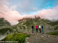 Das Farbenspiel ändert permanent. : Etzlihütte Praktikum Hüttenwartskurs