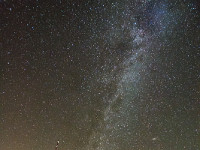 Der Sternenhimmel ist eine Klasse für sich: Durch die Abgeschiedenheit stört kein künstliches Licht den Blick auf die Milchstrasse. : Etzlihütte Praktikum Hüttenwartskurs