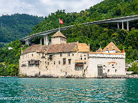 Châteu de Chillon. : Genfersee