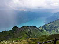 Aussicht vom Brienzer Rothorn. : Giessbach