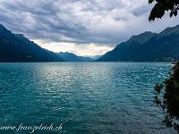 Gewitterstimmung über dem Brienzersee. : Giessbach