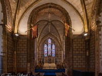 Kirche beim Dover Castle. : Dover