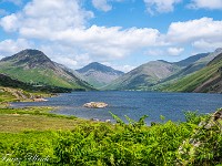 Die Wolken ziehen schnell und die Lichtstimmung ändert dauernd. : Scafell Pike, Wast Water