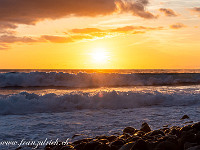 Sonnenuntergang in Paul do Mar. : Madeira