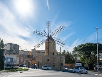 Die Ta'-Kola-Windmühle in Xaghra auf Gozo. : Malta 2025