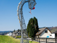 In Fort Augustus stossen wir zum ersten Mal auf Nessie : Schottland England 2015