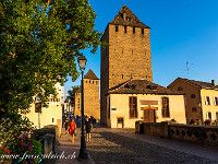 Türme bei den gedeckten Brücken (Ponts Couverts). : Strasbourg