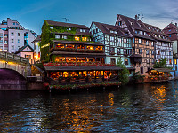 Bei der Pont Saint-Martin. : Strasbourg