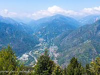 Herrliche Aussicht aufs Centovalli. : Gordevio Tessin 2022