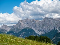 In der Bildmitte Piz Lischana, 3105 m. : Engadin