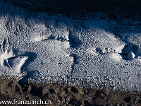 Der Gornergletscher taucht langsam in den Schatten der Nacht ein. : Matterhorn, Zermatt