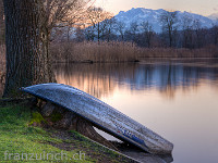 Baldeggersee im sanften Abendlicht : Seetal Baldeggersee