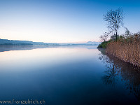 Ein neuer Morgen erwacht am Baldeggersee. : Baldeggersee