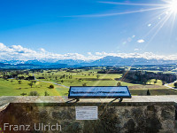 Schöne Aussicht - von der Kommende Hohenrain : Kommende Hohenrain